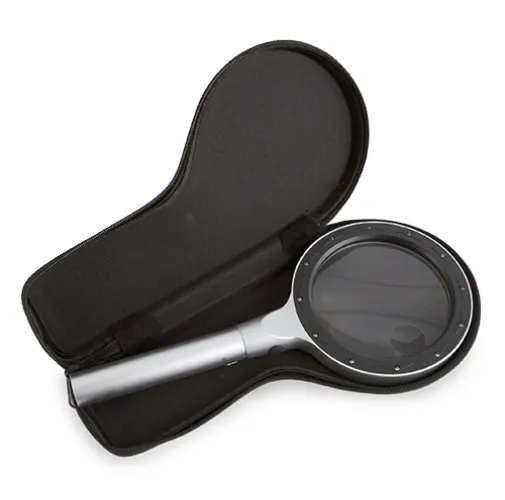 LUPA CON LED X2,5 X5 AUMENTOS LUZZY