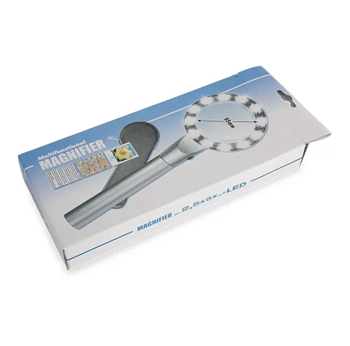 LUPA CON LED X2,5 X5 AUMENTOS LUZZY