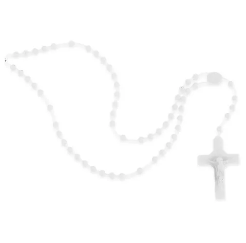 ROSARIO SILICONA BLANCO 