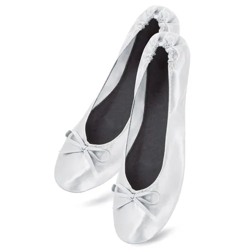 ZAPATILLA PLEGABLE ORO (12 PARES) BALLET