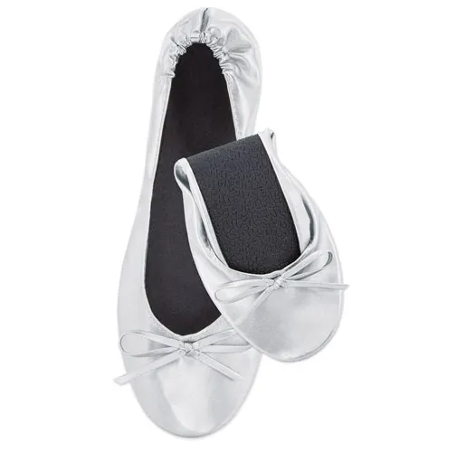 ZAPATILLA PLEGABLE ORO (12 PARES) BALLET