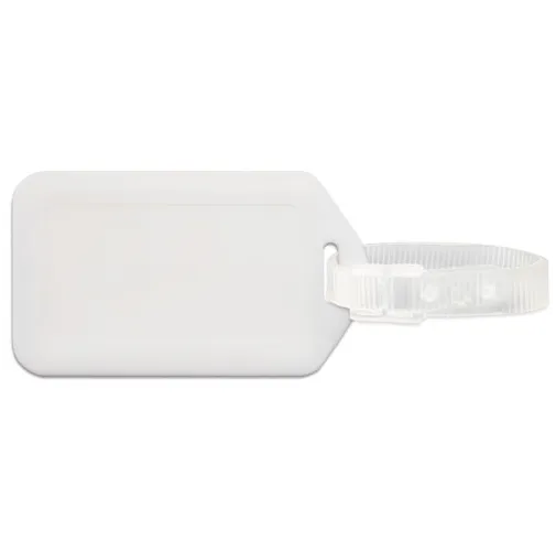 blanco IDENTIFICADOR DE MALETAS PINKI