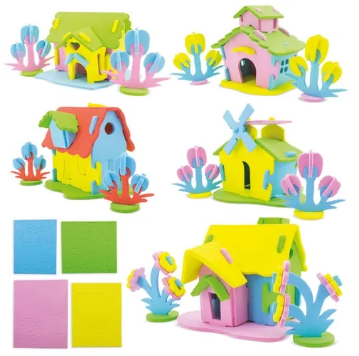 PUZZLE EVA HOUSE ( 5 UNIDADES)