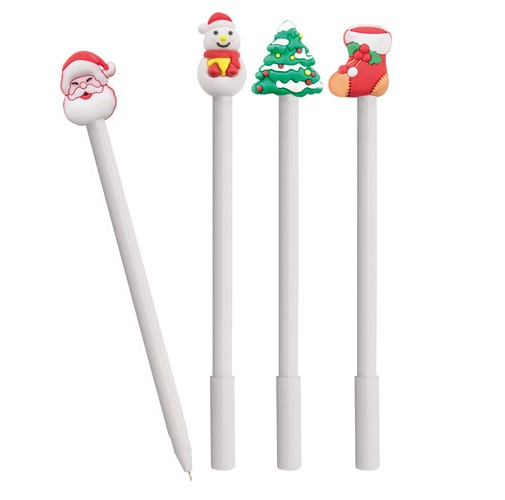 SET DE BOLIGRAFOS NAVIDEÑOS (4 MODELOS)