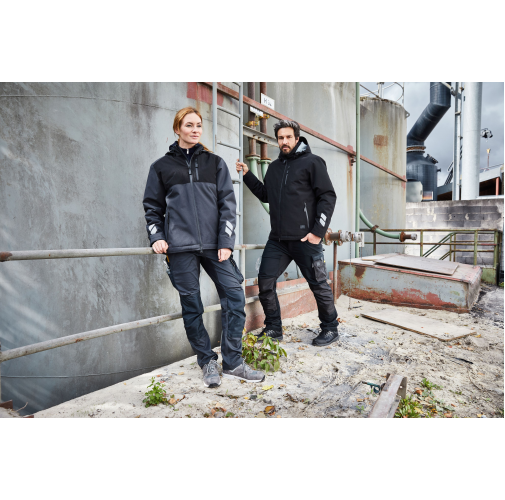 Padded Hardshell Workwear Jacket GRS