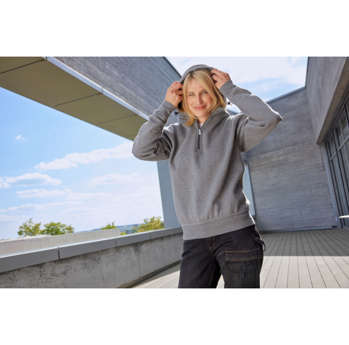 BIO Workwear Half-Zip Hoody OCS Blended