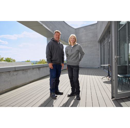 BIO Workwear Half-Zip Hoody OCS Blended