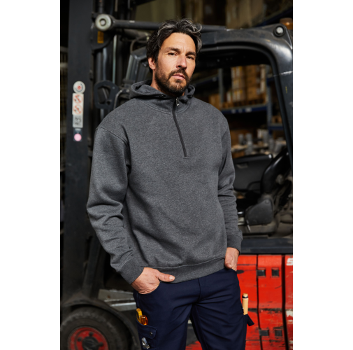 BIO Workwear Half-Zip Hoody OCS Blended