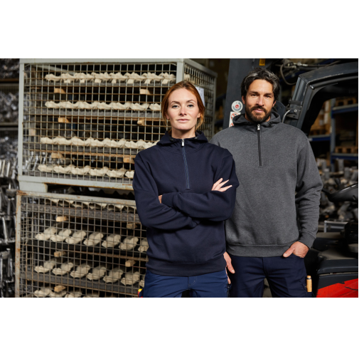 BIO Workwear Half-Zip Hoody OCS Blended