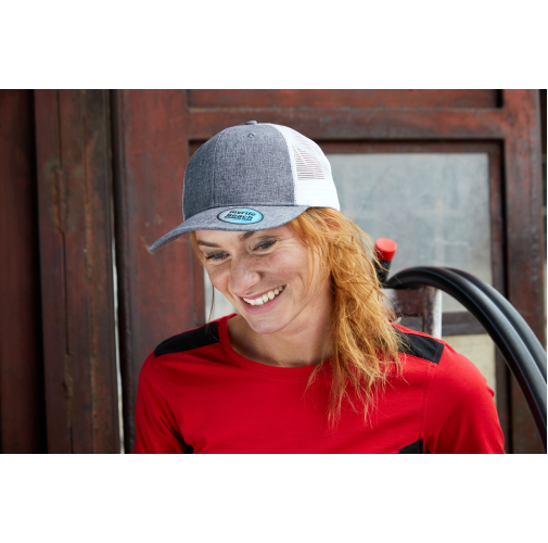 6 Panel Mesh Cap Melange