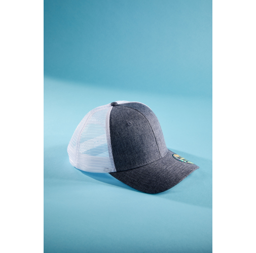 6 Panel Mesh Cap Melange