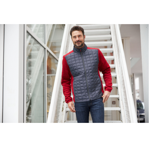 Men\'s Knitted Hybrid Jacket