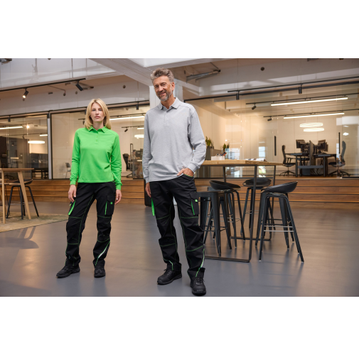 Ladies\' Workwear-Long-Sleeved Polo OCS Blended