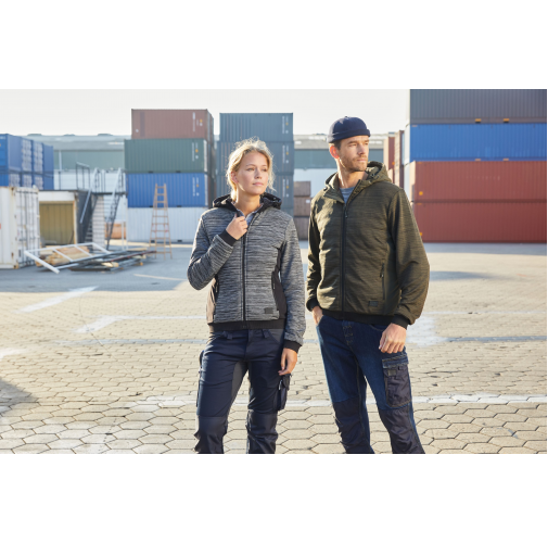 Ladies\' Padded Hybrid Jacket