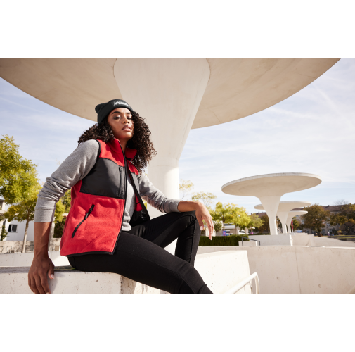 Ladies\' Fleece Vest GRS