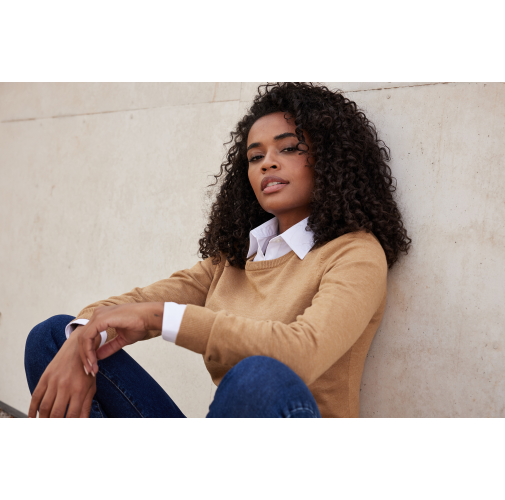 Ladies\' Round-Neck Pullover