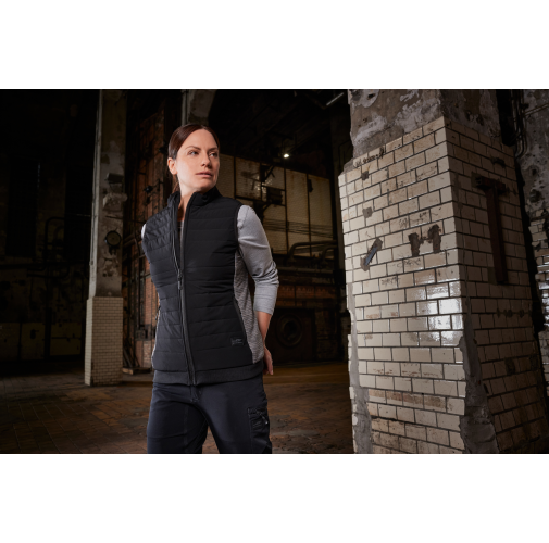 Ladies\' Padded Hybrid Vest
