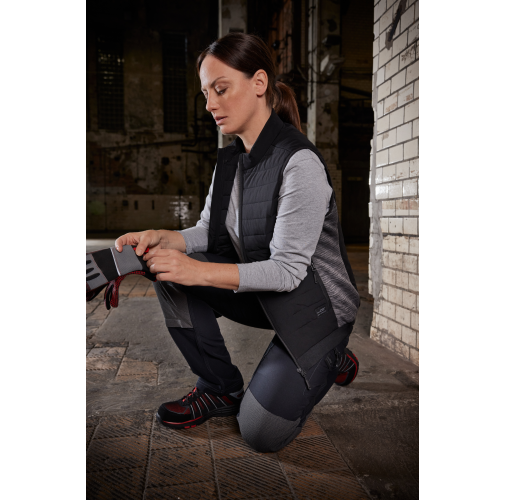 Ladies\' Padded Hybrid Vest