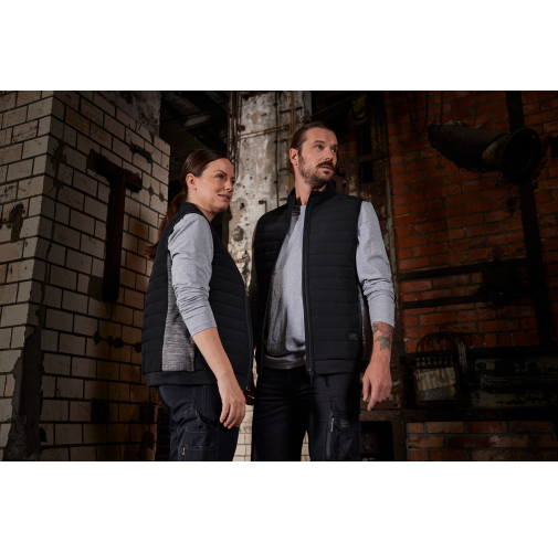 Ladies\' Padded Hybrid Vest