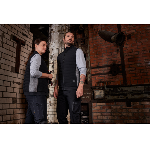 Ladies\' Padded Hybrid Vest