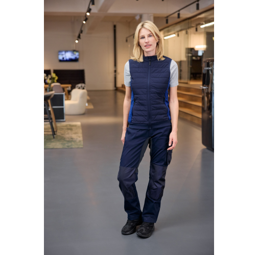 Ladies\' Padded Hybrid Vest