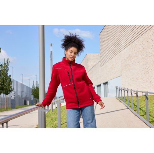 Fleece Jacket - Corduroy Look