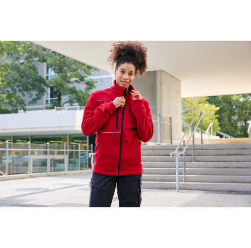 Fleece Jacket - Corduroy Look