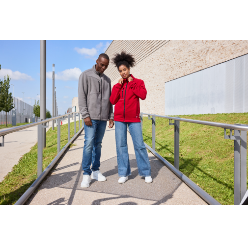 Fleece Jacket - Corduroy Look