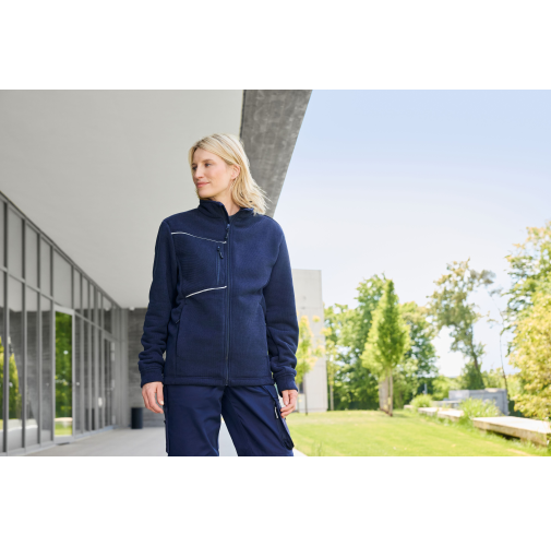 Fleece Jacket - Corduroy Look