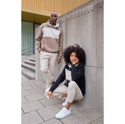 Sweat-Hoody colour-block UNISEX OCS Blended & RCS