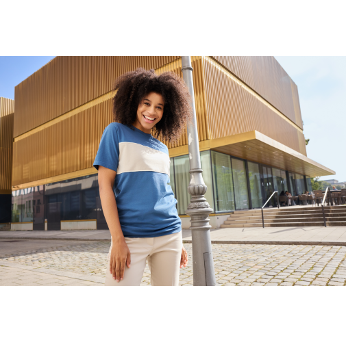 T-Shirt colour-block UNISEX OCS Standard