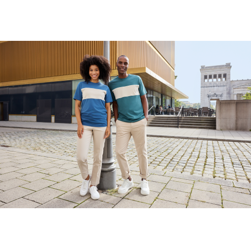 T-Shirt colour-block UNISEX OCS Standard