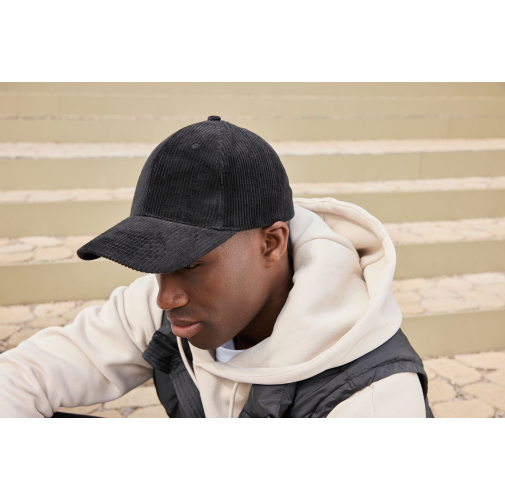 6 Panel Corduroy Cap Organic Cotton