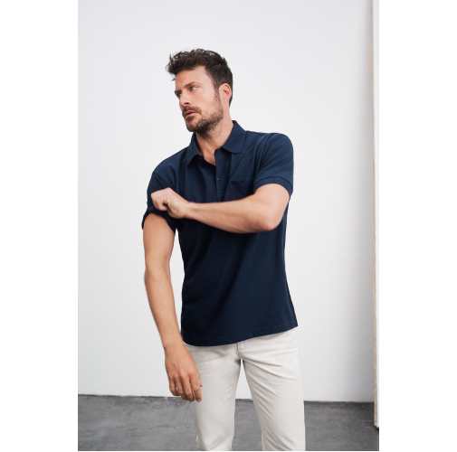 Polo Piqué Pocket