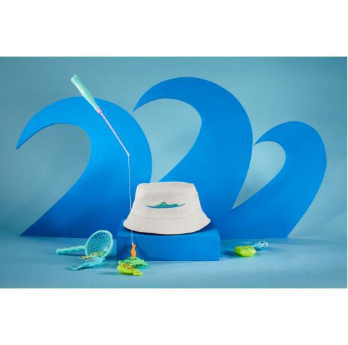 Fisherman Piping Hat for Kids