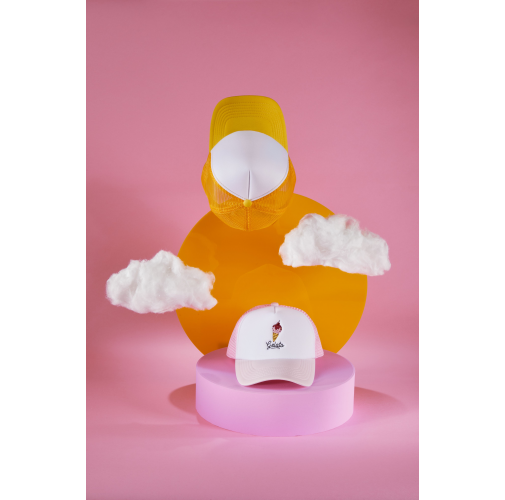 5 Panel Polyester Mesh Cap for Kids