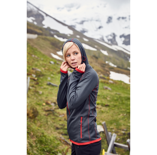 Ladies\' Hooded Fleece