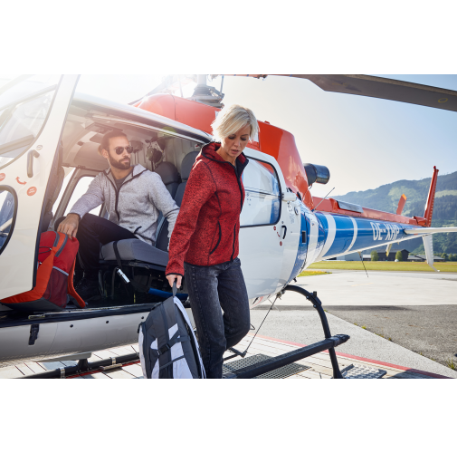 Ladies\' Knitted Fleece Hoody