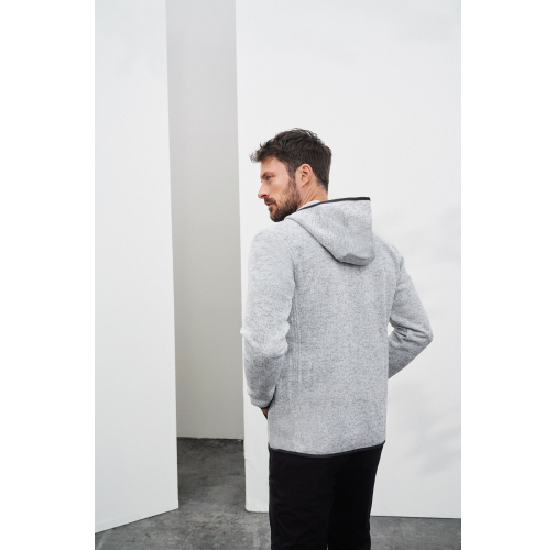 Men\'s Knitted Fleece Hoody
