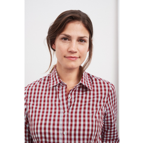 Ladies\' Checked Blouse