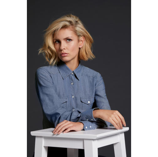 Ladies\' Denim Blouse