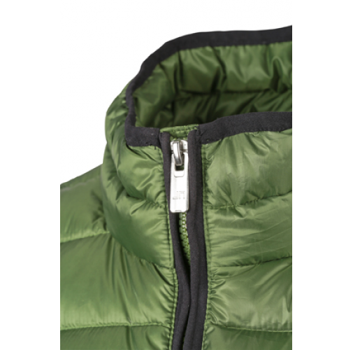 black/black Men's Quilted Down Jacket