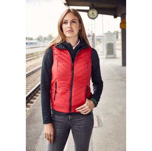 black/silver Ladies' Lightweight Vest