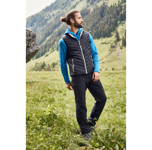 black/silver Men's Lightweight Vest
