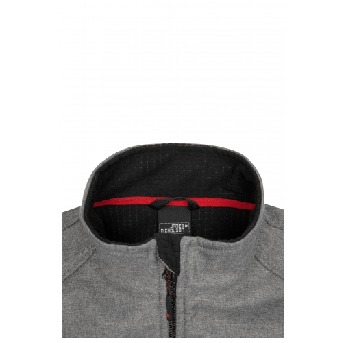 dark-melange Men's Softshell Jacket