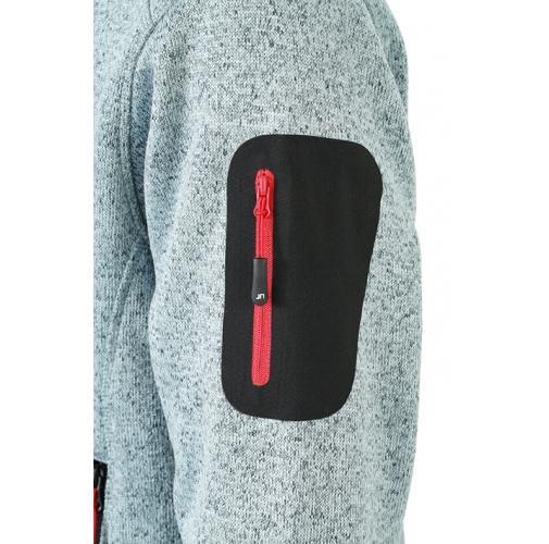 Men\'s Knitted Fleece Jacket