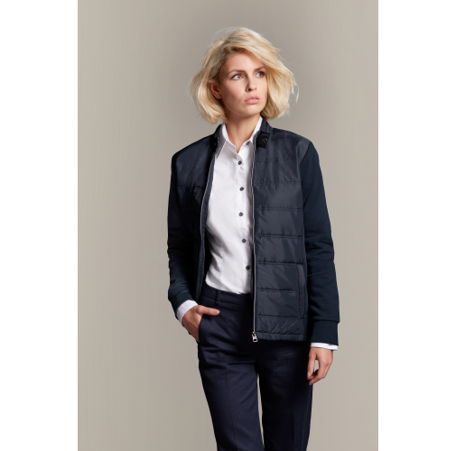 Ladies\' Hybrid Sweat Jacket
