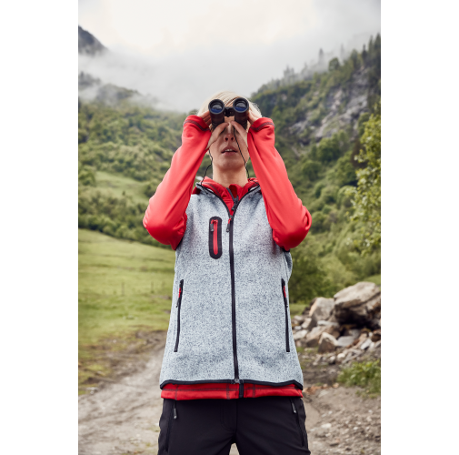 Ladies\' Knitted Fleece Vest