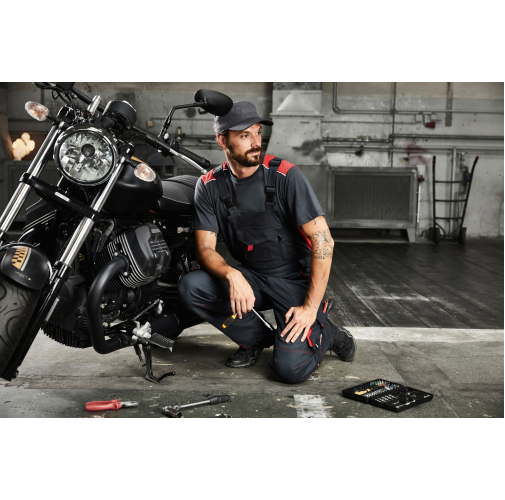 Workwear Pants with Bib - COLOR -