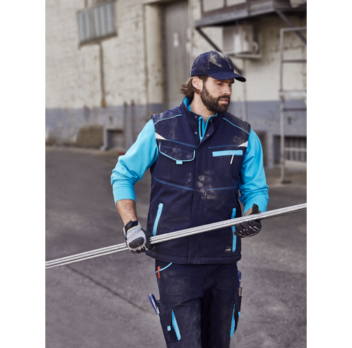 Workwear Softshell Padded Vest - COLOR -